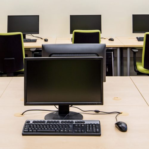 computer room for the it students