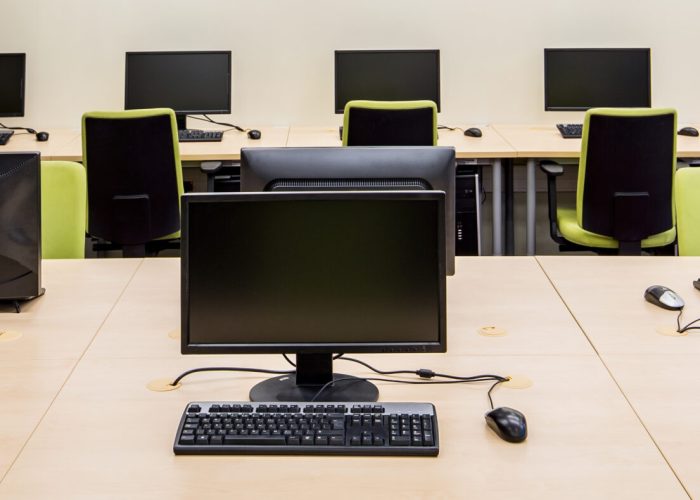 computer room for the it students